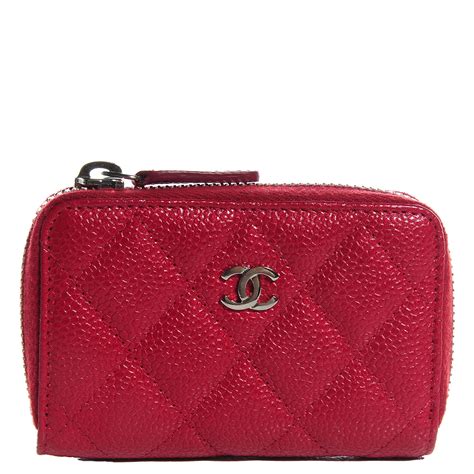 chanel coin purse caviar|CHANEL Caviar Chevron Quilted Zip Coin Purse Pink .